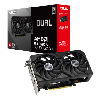 Видеокарта Asus AMD Radeon Dual RX 9060 XT 8GB (DUAL-RX9060XT-8G)