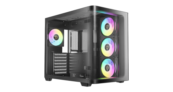 Корпус Ocypus Iota C70 BK Curve ARGB Digital (Iota-C70-BKD400CD-GL)