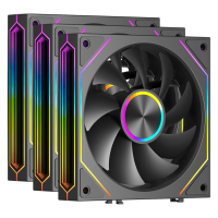 Вентилятор для корпуса PCCooler F3 X120 ARGB Black 3 in 1